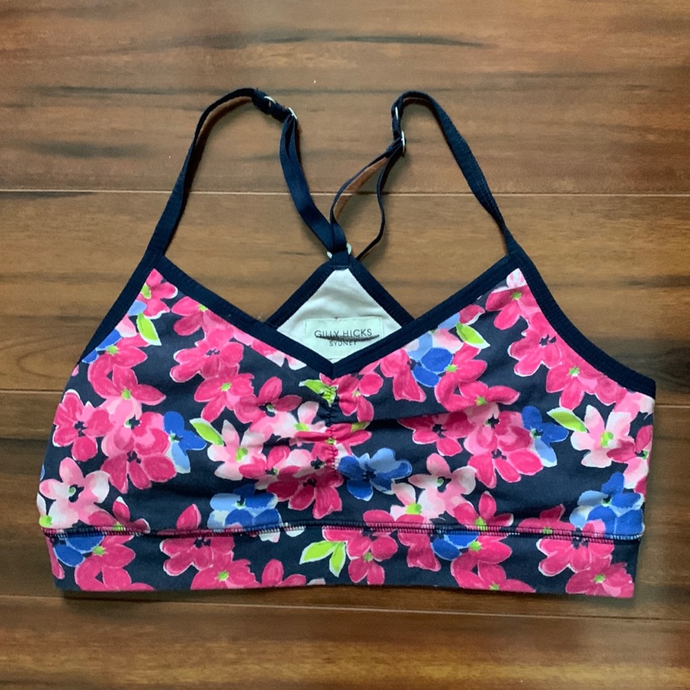 Gilley Hicks floral sports bra